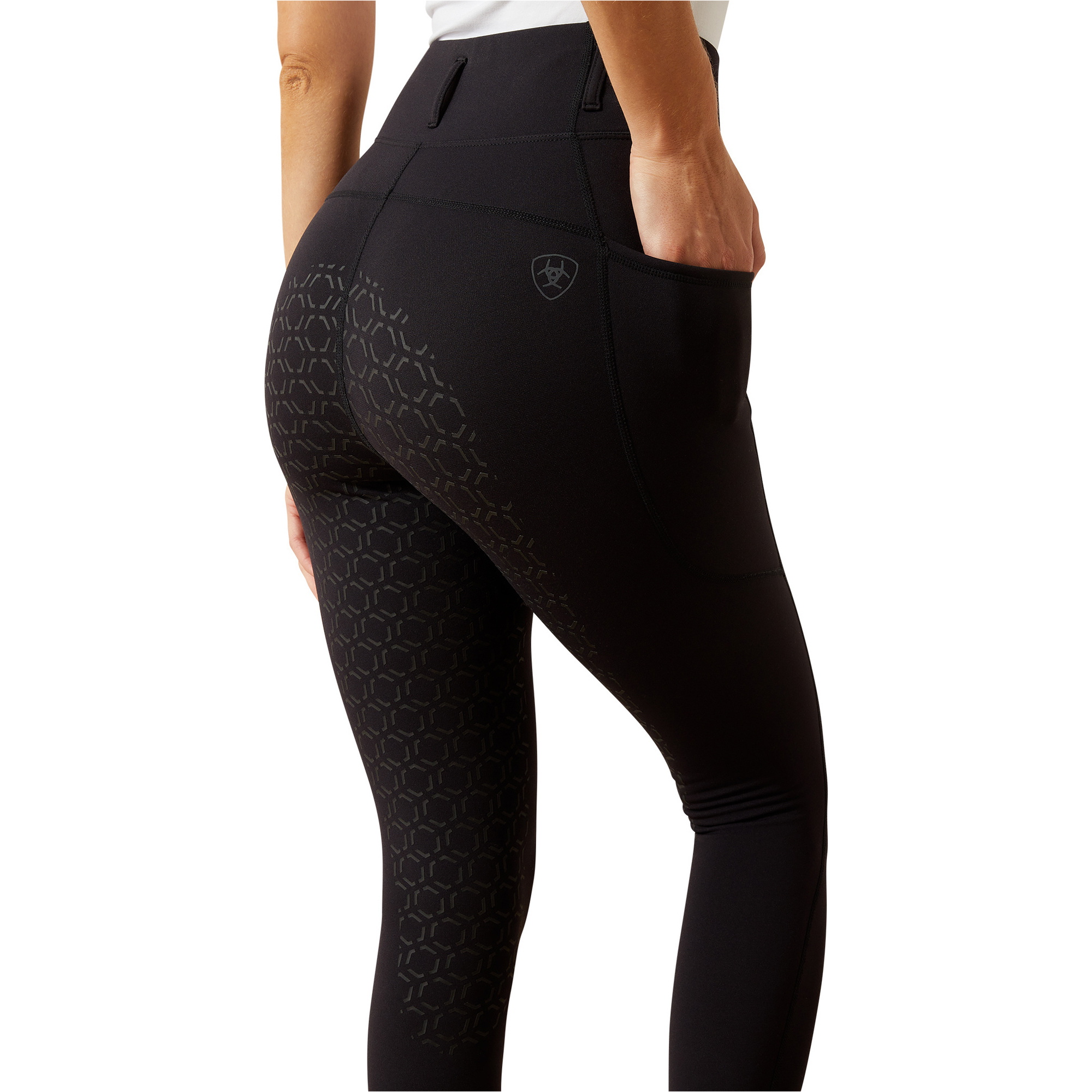 2025 Ariat Femmes Venture 2.0 Thermique Siège Complet Tight 10062835 - Black